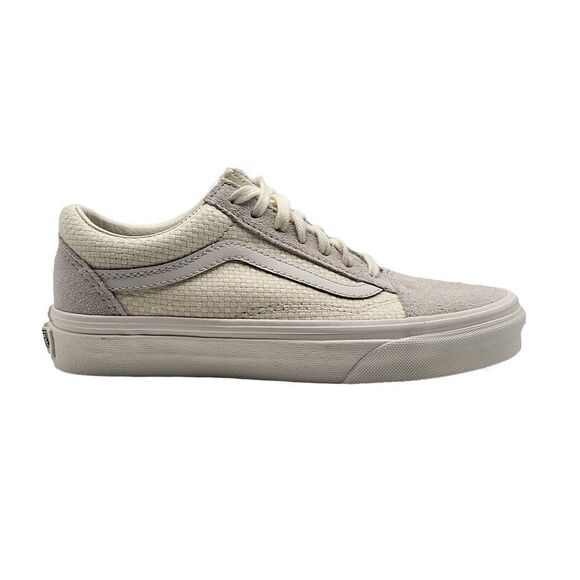 Vans Shoes - Vans‎ Old Skool Marshmallow Womens Size 6 Cream White Athletic Shoes Sneakers